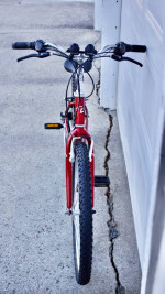 TREK Navigator 200 Mens Small Aluminum Cherry Red Metallic