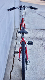 TREK Navigator 200 Mens Small Aluminum Cherry Red Metallic