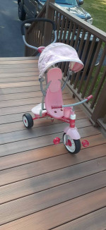 Radio Flyer Steer and Stroll with canopy