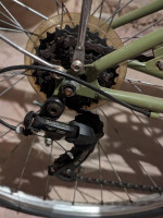 Beaumont 7 Speed Olive Green City Bike
