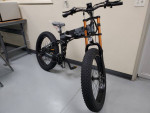 21 Speed Self Propelled Next Generation Folding Electric Bicycle