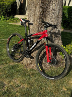 Giant XTC NRS2 Full Suspension MTB 2x9 Shimano Deore XT Disc Brake, Ro