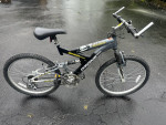 Dual suspension mountain bike - for big kids small adult
