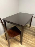 4 chairs and dining table - brand new -marked down under cost