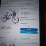 Girls 20 inch tike bay new con