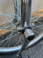 20 Inch Wheel Chrome Unicycle with Alloy Rim