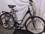 TREK 7300; 5'8" to 5'11"; step thru; grey