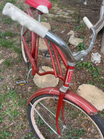 Antique Red Huffy  Rides Nice !!!