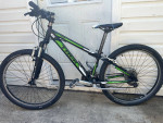 Two Trek 3500 mountain bikes