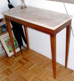Antique Marble-Topped Table