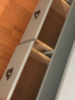 Entertainment Center or Large Coffee Table with drawers and shelves