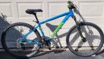 Marin MTB-17" aluminum frame-27.5" tires-21 speed Shimano