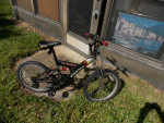 Rare Honda Racing HR200 FS 10 speed 18 inch bike.