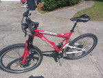 Schwinn Protocol Bike Bicycle Full Suspension Disc 8x3 Medium Large