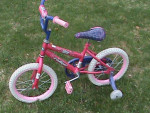 Girls Rallye Glitter 16" Kids Bike