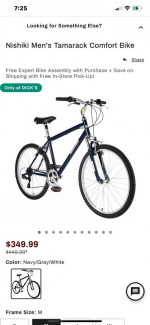 Nishiki Tamarack Bicycle, 26 inch bike-New $450-I’m asking