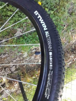 Decathlon Rockrider ST100, 21 Speed Mountain Bike, 27.5 , Unisex, Red