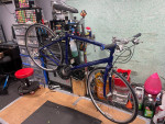 specialized sirrus mens high quality road bike blue in color