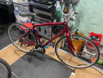 specialized sirrus mens high quality road bike red in color
