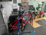 specialized sirrus mens high quality road bike red in color