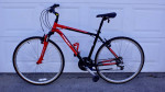 TREK Verve 2 SE, Mens Large 20"Alpha Aluminum Gloss Red / Black
