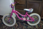 16" Girls Barbie Bike Bicycle, Coaster and Hand Brake, Great Shape