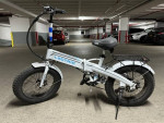 Lectric White Electric Bike Ebike Plus Helmet