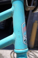 RALLYE LADIES LIGHT BLUE VINTAGE BEACH CRUISER MADE IN THE USA BICYLE!