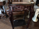 Gorgeous dark wood table