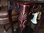 Gorgeous dark wood table
