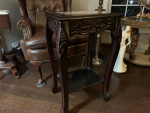 Gorgeous dark wood table