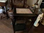 Gorgeous dark wood table