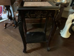 Gorgeous dark wood table