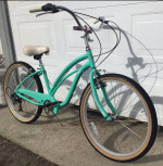 26" NIRVE 7 SPEED BEACH CRUISER