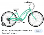 26" NIRVE 7 SPEED BEACH CRUISER