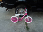 Girls 14" Balance Bike