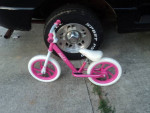 Girls 14" Balance Bike