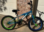 Genesis 18" Glitch Boy's Bike, Blue/Green