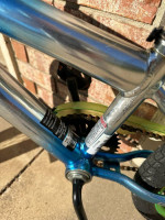 Genesis 18" Glitch Boy's Bike, Blue/Green