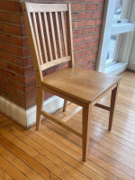 Stainless Top Dining Table with 4 Chairs