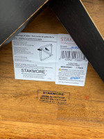 Stakmore Folding Table with 2- Windsor Chairs
