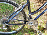 Giant Sedona Step Through Aluminum Hybrid Comfort Bike w/ Suspension