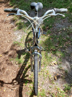 Giant Sedona Step Through Aluminum Hybrid Comfort Bike w/ Suspension