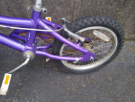 Purple Rookie 16in Kids Bike