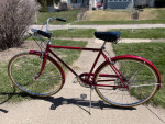 Vintage Schwinn: 1971 Suburban, Burgundy
