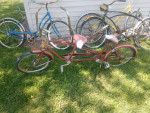 Vintage 1950's/60's Garden Flower Yard Bike