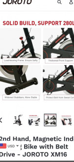 JoRoTo XM16 exercise bike