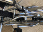 1999 Mongoose Villain 25th anniversary Chrome bmx bike.