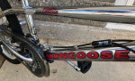 1999 Mongoose Villain 25th anniversary Chrome bmx bike.