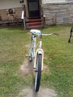 1950's all original Ladies Huffy turquoise Bicycle